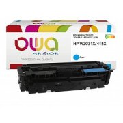 alt. toner OWA ARMOR pre HP W2031X/CF415X pre M454, M479 Cyan "LEVEL" (6000 str.)