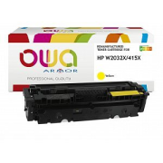 alt. toner OWA ARMOR pre HP W2032X/CF415X pre M454, M479 Yellow "LEVEL" (6000 str.)