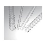 Plastový hrebeň 6 mm, číry*200ks