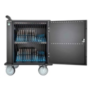 BAZAR - MANHATTAN nabíjecí vozík - 32 portů, 576 W, přepěťová ochrana, tichá ventilace, kovové