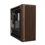 ASUS case PROART PA602 WALNUT WOOD RETRO TG, Mid Tower, průhledná bočnice, hnědá