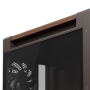 ASUS case PROART PA602 WALNUT WOOD RETRO TG, Mid Tower, průhledná bočnice, hnědá