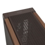 ASUS case PROART PA602 WALNUT WOOD RETRO METAL, Mid Tower, hnědá