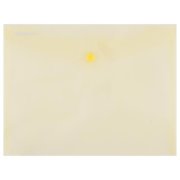 Plastový obal C5 s cvočkom DONAU žltý