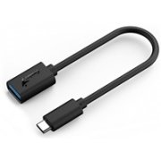 GENIUS ACC-C2AC redukce USB-C na USB-A, černá