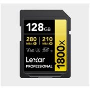 Lexar SDXC Pro 1800x U3 UHS-II R280/W210 (V60) 128GB