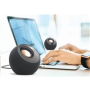 Creative PEBBLE V3, stolní 2.0 reproduktory s USB-C a Bluetooth 5.0 - černé