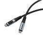 VERBATIM Kabel USB-C Sync & Charge, 100W, s displejem, 120cm