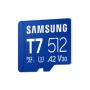 Samsung micro SD karta T7 -  512GB + USB adaptér