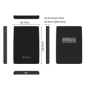 VERBATIM externí SSD 256GB Store'n'Go Slim Portable USB 3.0, USB-A/USB-C, černá