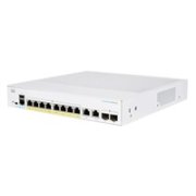 BAZAR - Cisco switch CBS350-8P-2G-EU (8xGbE,2xGbE/SFP combo,8xPoE+,67W,fanless) - REFRESH - Po