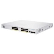 BAZAR - Cisco switch CBS350-24P-4G-EU (24xGbE,4xSFP,24xPoE+,195W,fanless) - REFRESH - Po opravě 