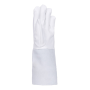 Rukavice ochranné celokoženné DONAU SAFETY zváracie TIG bielo-sivé veľ. 10/XL