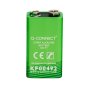 Batéria Q-CONNECT E 9V, 1 ks