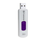 TRANSCEND USB Flash Disk JetFlash®530, 32GB, USB 2.0, White/Purple (R/W 16/6 MB/s)