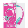TRUST sluchátka Bino Kids Headphones - pink