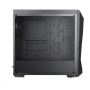 case Cooler Master MasterBox K500L, herní ATX, 2x červené LED ventilátory, 2x USB3.0, bez zdroje