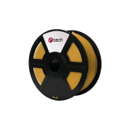 C-TECH Tisková struna (filament) PLA, 1,75mm, 1kg, zlatá