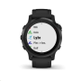 Garmin GPS sportovní hodinky fenix6S Glass, Black/Black Band (MAP/Music)