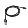 AKASA Kabel USB 3.1 Gen 1 Type-C na Type-A cable, 5Gbps, 100cm