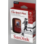 SanDisk Clip Sport Plus MP3 Player 16GB Global, Red