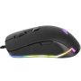 ABKONCORE Herní myš Astra AM8, optická, USB, RGB, černá