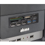 BAZAR AKASA čtečka karet AK-ICR-16, 5ti slotová, s podporou SDXC, 3x USB2.0 +2x USB3.0 port, interní