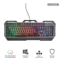 TRUST klávesnice GXT 856 Torac Illuminated Gaming Keyboard