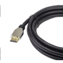 PREMIUMCORD Kabel HDMI 2.1 High Speed + Ethernet kabel (Zinc Alloy krytky, zlacené konektory) 3m