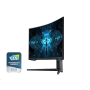 SAMSUNG MT LED LCD 27" Odyssey G7 - prohnutý, VA panel, QLED, 1ms, 2560x1440, 240Hz, DisplayPort,