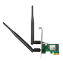 Tenda E30 - Wireless-AX PCIe Adapter, 802.11ac/a/b/g/n/ax, Bluetooth 5.0, 3000 Mb/s, 2x Ext. Ant. 5