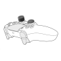 SPEED LINK sada čepiček STIX PRO Controller Cap Set, pro PS5/PS4/Xbox Series X/S, černá