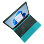 UMAX NTB VisionBook 12WRx Turquoise - 11,6" IPS HD 1366x768,Celeron N4020@1,1 GHz,4GB,128GBeMMC