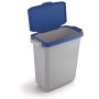 Veko na plastový kôš DURABIN 60 s rámom modré