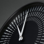 Nástenné hodiny artetempus Lox 35x35cm čierne