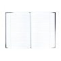 Záznamová kniha Office Products A5 96 listov linajková mix farieb