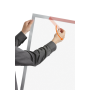Samolepiaci Duraframe Poster A1 strieborný
