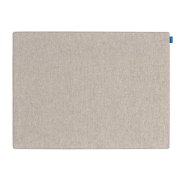 Textilná akustická napichovacia nástenka BOARD-UP 75x50 cm jemná béžová