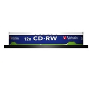 VERBATIM CD-RW(10-Pack)Spindle/8x-12x/High Speed/DLP/700MB
