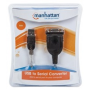 MANHATTAN prevodník USB na sériový port (USB AM / DB9M, RS232), blister