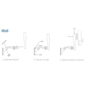 UBNT NanoStatio Mount NS-WM [držiak pre všetky typy nanostaníc na okno/stenu]