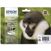 Atrament EPSON čierny + pruh Stylus "Monkey" S20/SX100/SX200/SX400 (T0895) multipack
