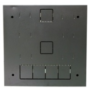 LEXI-Net 19" nástěnný vertikální rozvaděč SOHO 2U+4U, šířka 540mm, hloubka 170mm, perforované dveře,