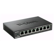 D-Link DES-108 8-portový 10/100 stolný prepínač s kovovým puzdrom