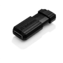 VERBATIM Flash Disk 64GB USB 2.0 Store 'n' Go PinStripe, čierna
