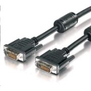 PREMIUMCORD Prepojovací kábel DVI - DVI 3 m (DVI-D, M/M, dual link)