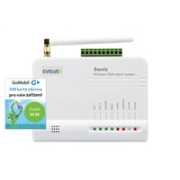 EVOLVEO Sonix - bezdrátový GSM alarm (4 ks dálk. ovl.,PIR čidlo pohybu,čidlo na dveře/okno,externí