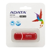 ADATA Flash disk 32GB UV150, USB 3.1 disk Dash Drive (R:90/W:20 MB/s) červený