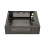 Skriňa CHIEFTEC Compact Series/mini ITX, IX-03B-OP, čierna, Alu, bez zdroja