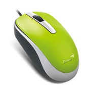 Myš GENIUS DX-120, drôtová, 1200 dpi, USB, zelená